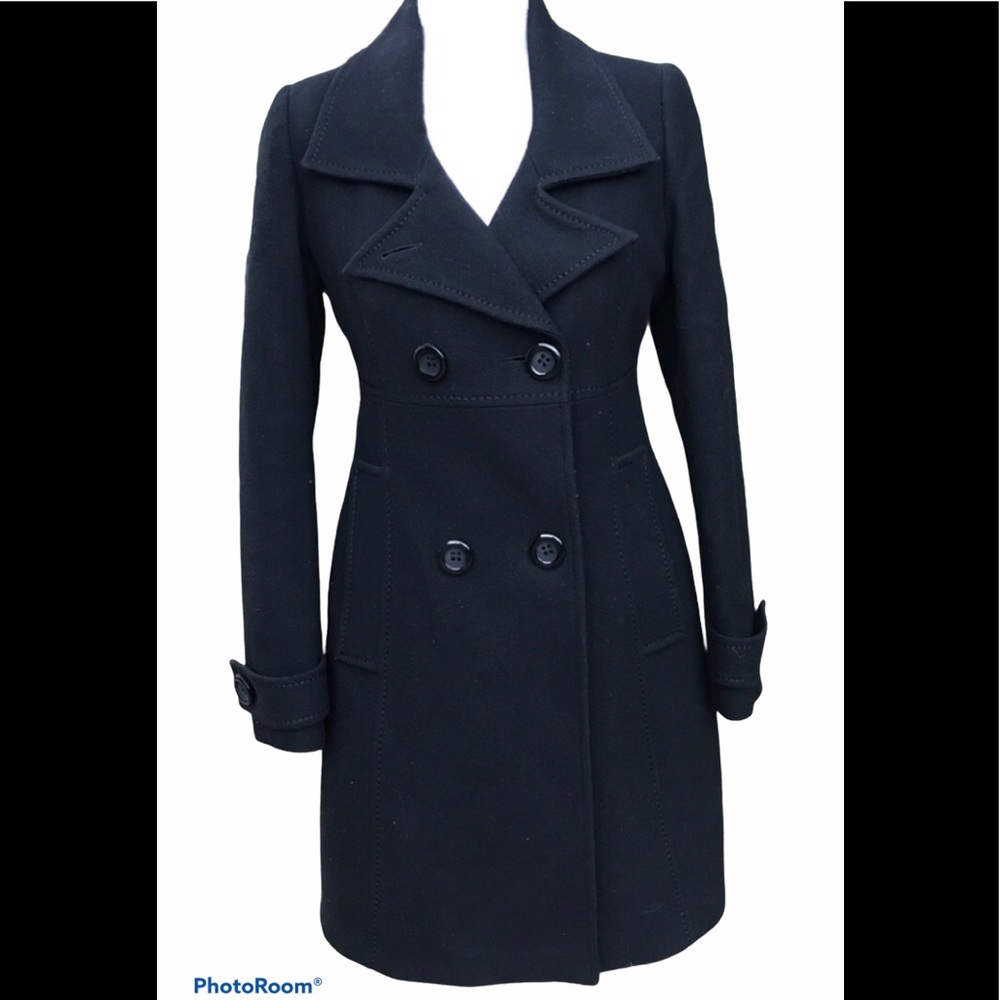 Winter black coat HUNA size 36